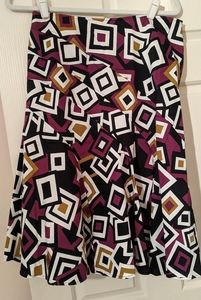 Geometric print Skirt size 8